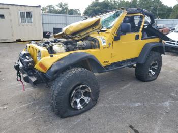  Salvage Jeep Wrangler