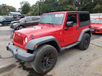  Salvage Jeep Wrangler