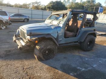  Salvage Jeep Wrangler