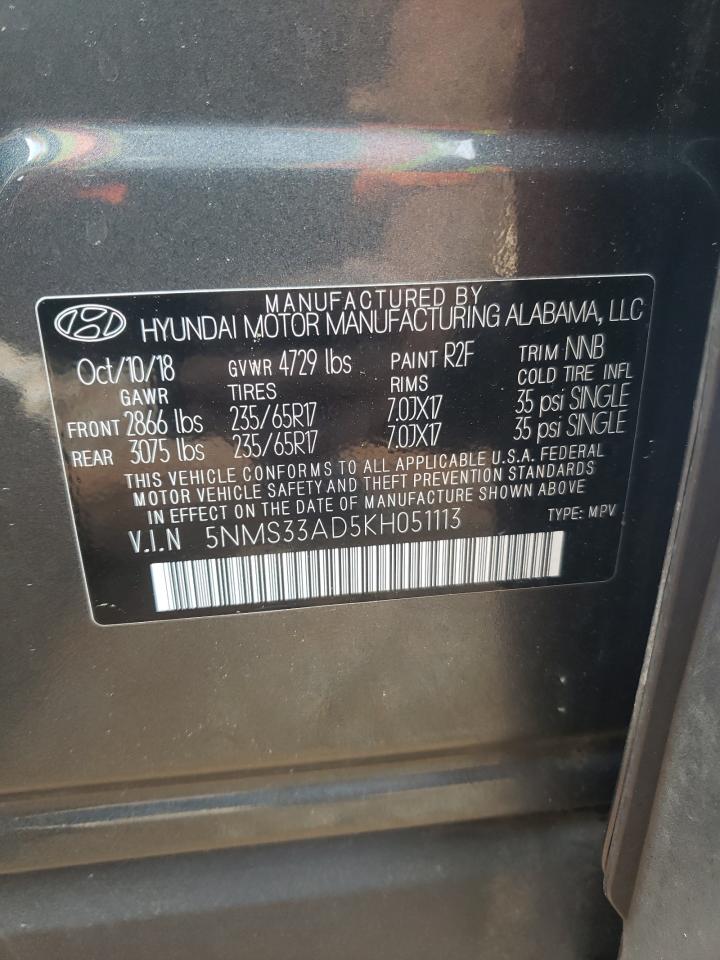 Hyundai SANTA FE Sel Image 2