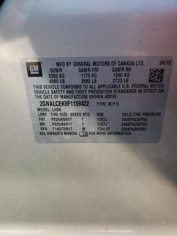 Chevrolet Equinox Lt Image 9