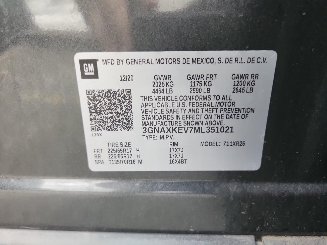 Chevrolet Equinox Lt Image 10