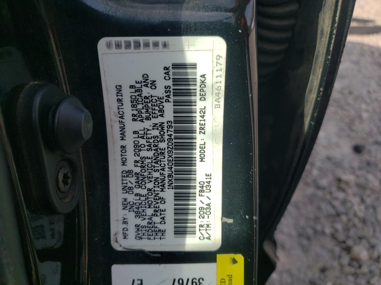 Toyota Corolla Base Image 11