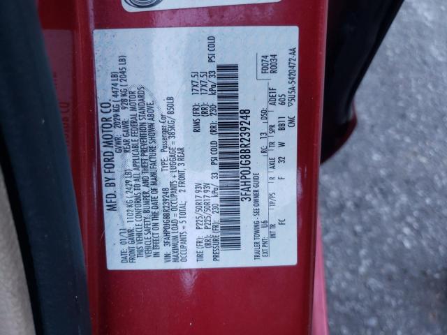 Ford Fusion Sel Image 12