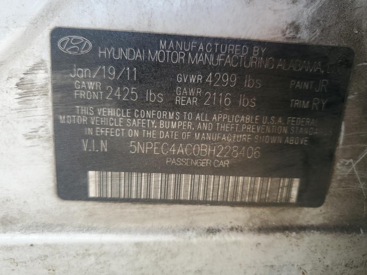 Hyundai SONATA Se Image 3