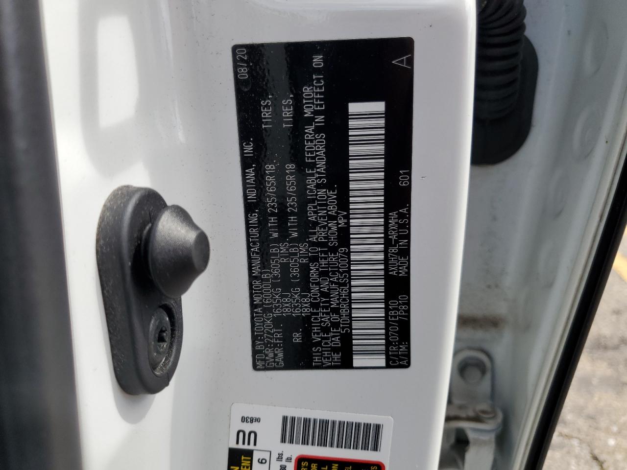 Toyota Highlander Hybrid Xle Image 10