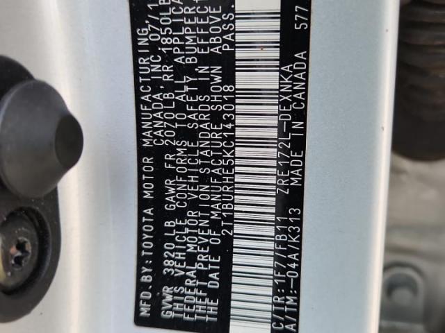 Toyota Corolla L Image 12