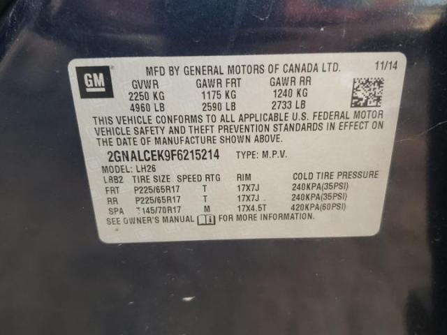 Chevrolet Equinox Lt Image 7