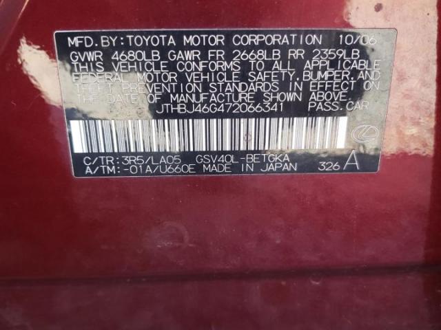 Lexus Es 350 Image 13