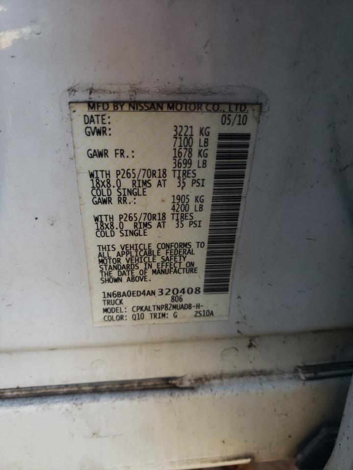 Nissan Titan Xe Image 8