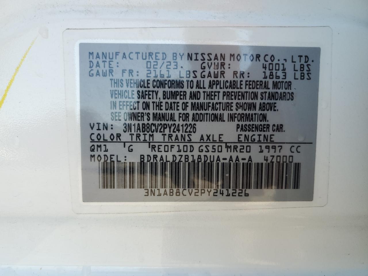 Nissan Sentra Sv Image 7