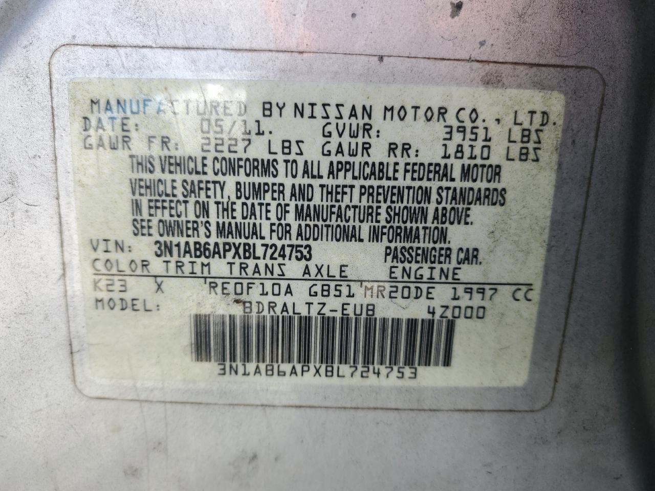 Nissan Sentra 2.0 Image 11