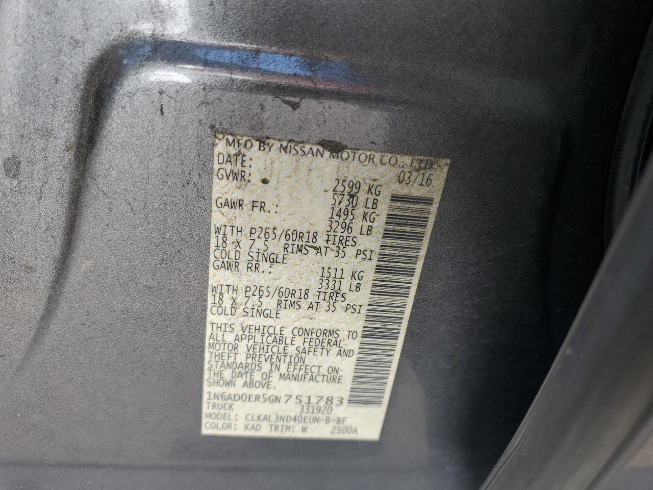 Nissan Frontier S Image 6