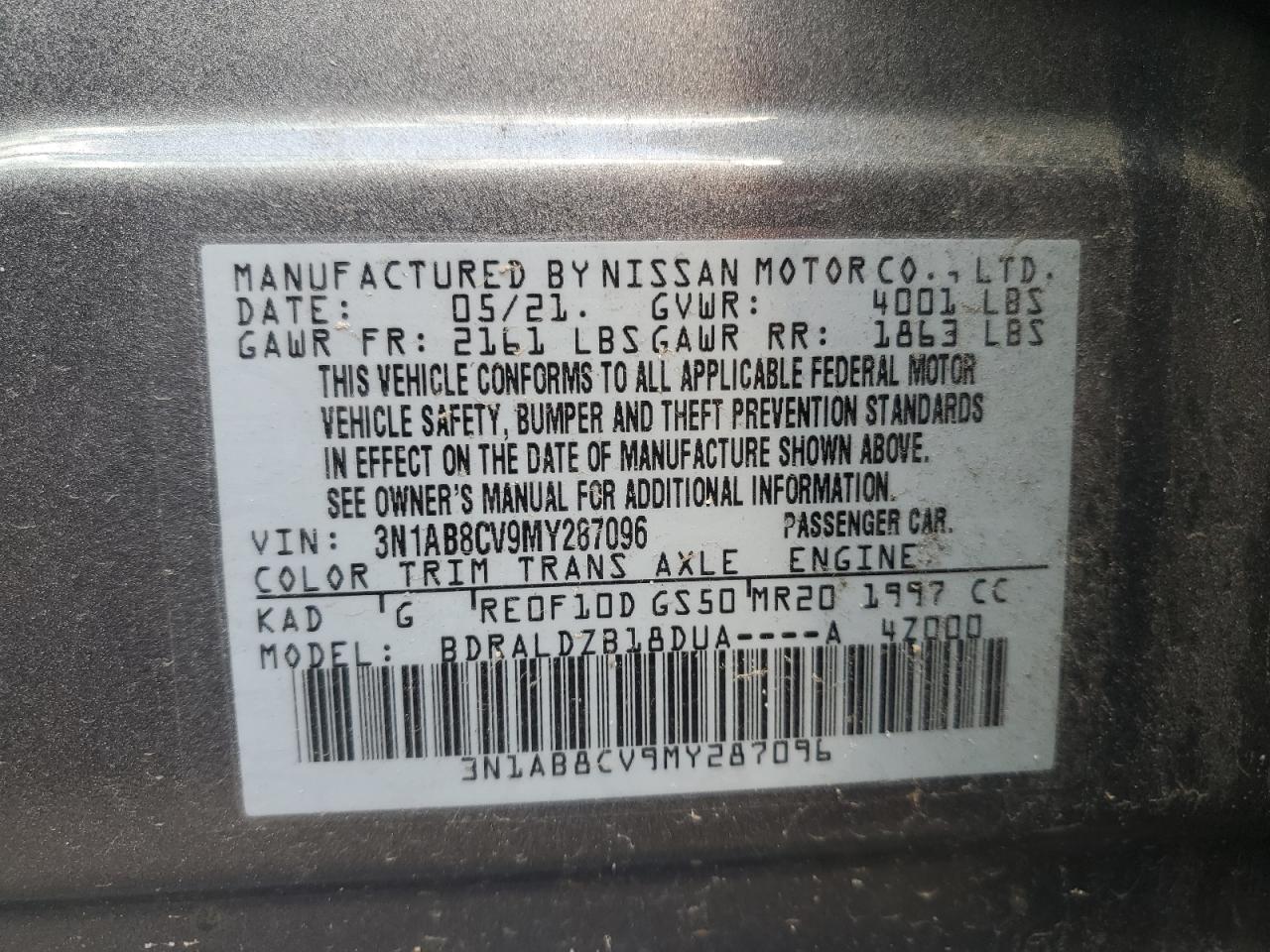 Nissan Sentra Sv Image 12