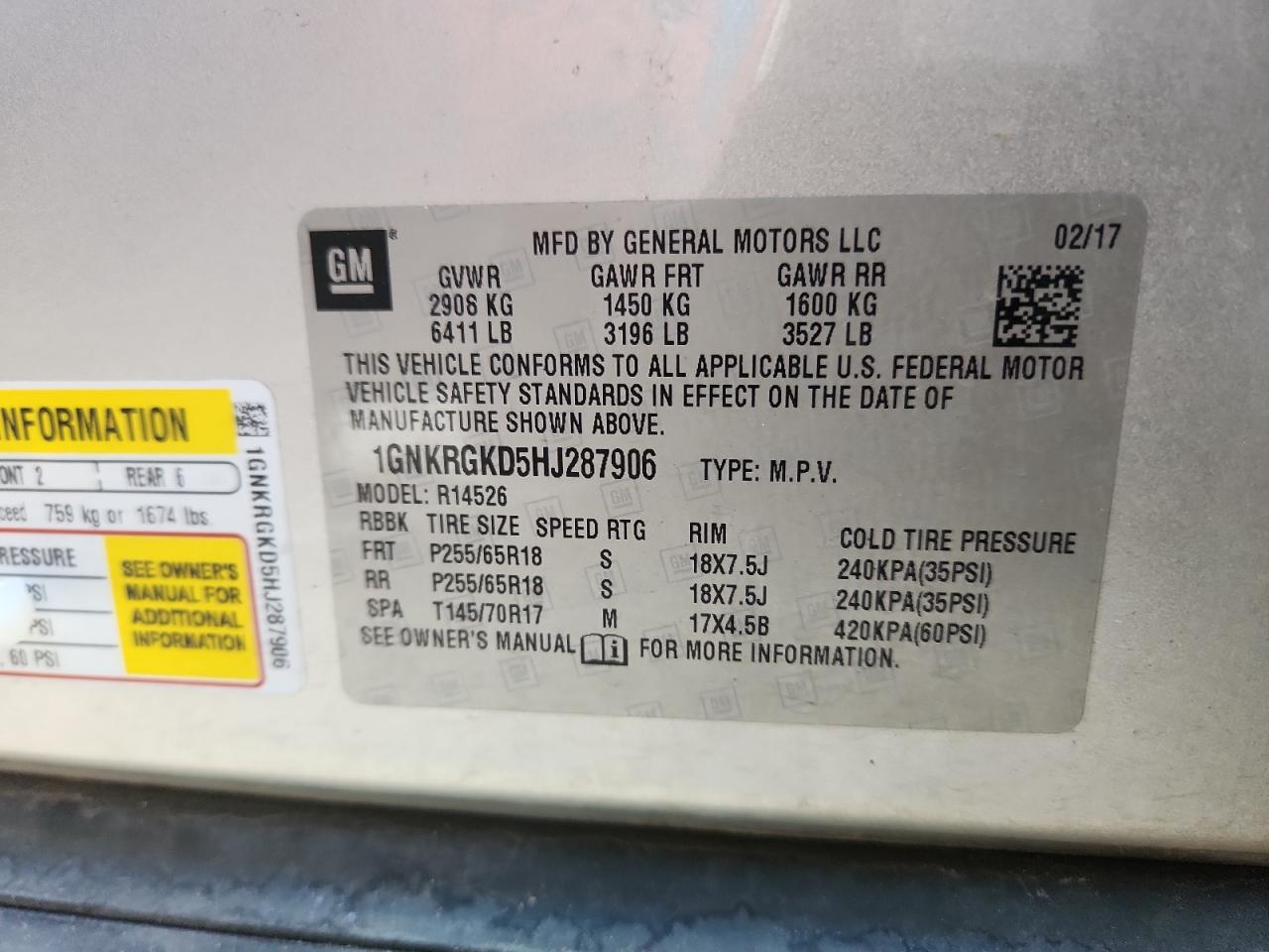 Chevrolet Traverse Lt Image 3