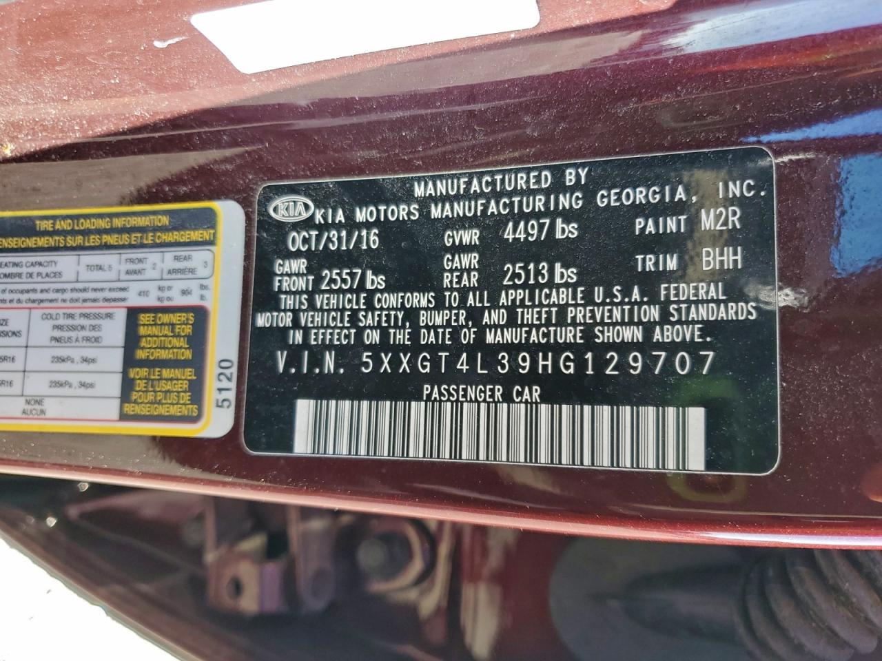 Kia Optima Lx Image 10