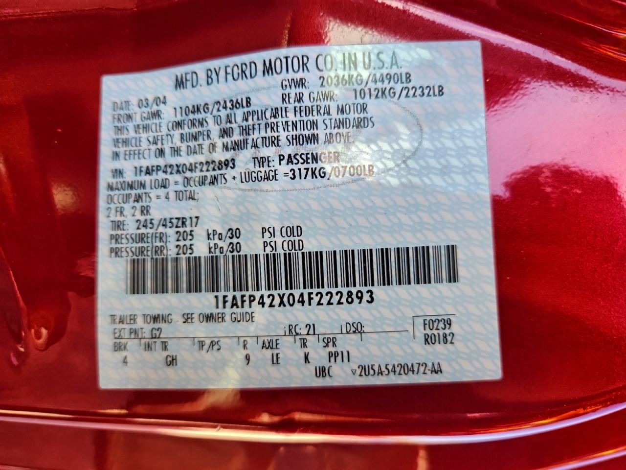 Ford Mustang Gt Image 8