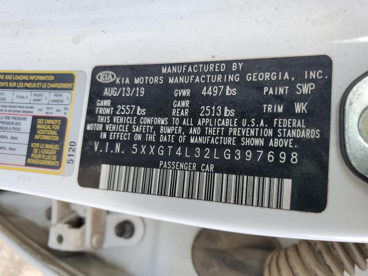 Kia Optima Lx Image 11