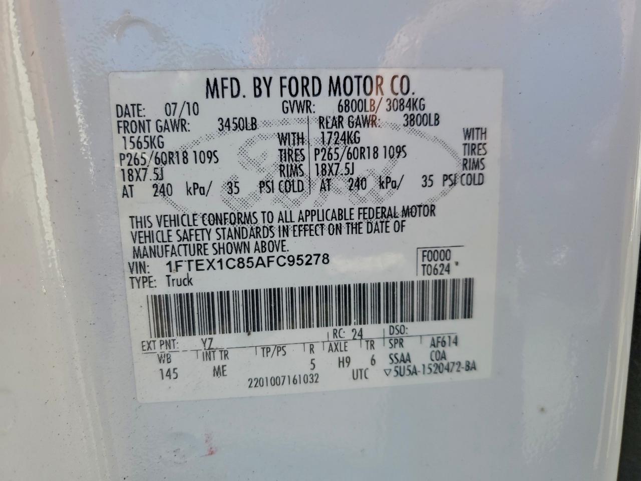 Ford F-150 Super Cab Image 9