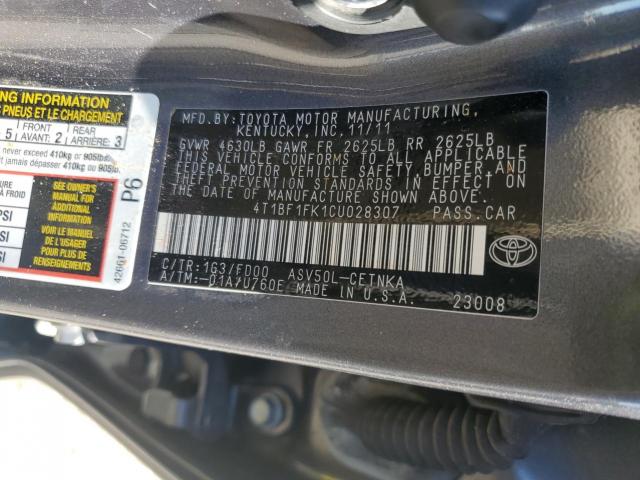Toyota Camry Base Image 12