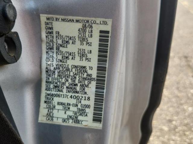 Nissan Frontier King Cab Xe Image 9