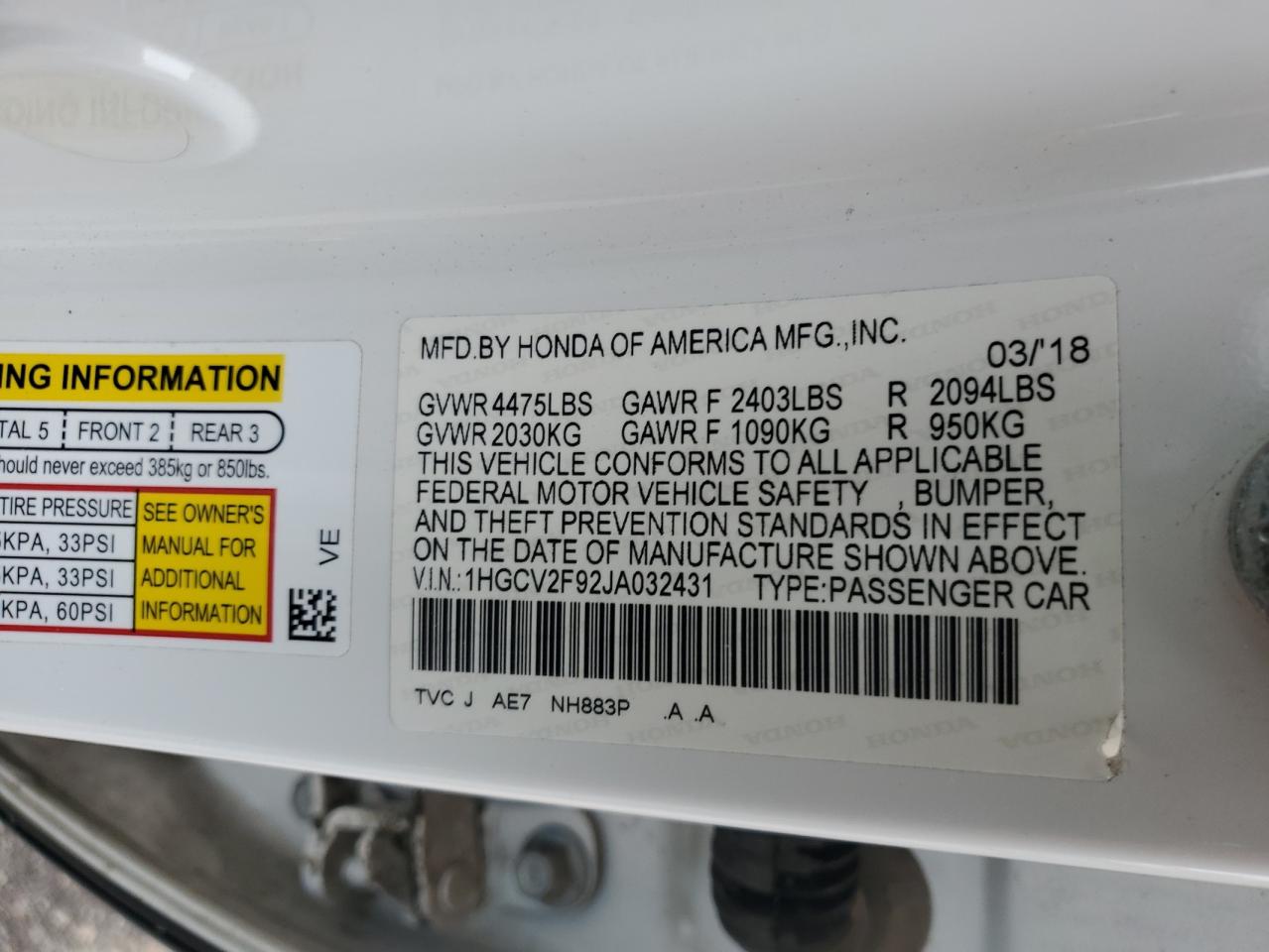 Honda Accord Touring Image 11