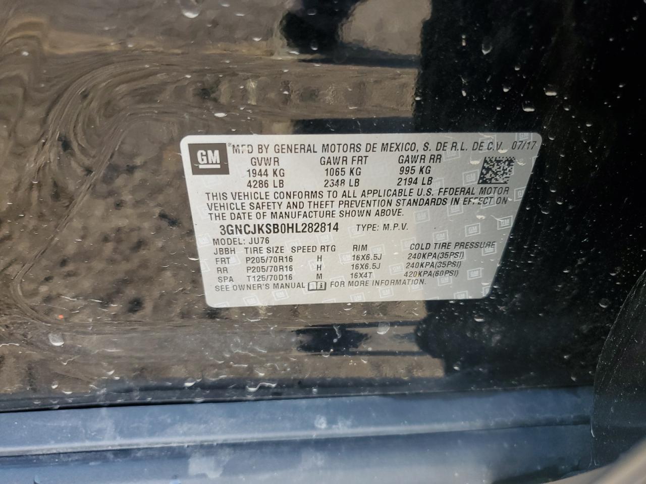 Chevrolet Trax Ls Image 12