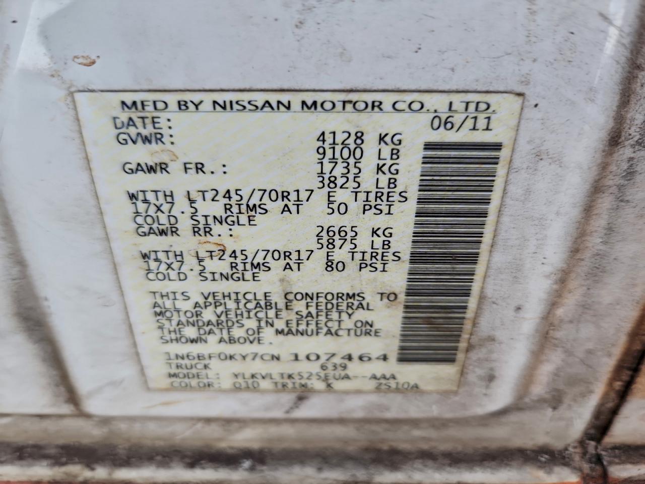 Nissan Nv 1500 Image 7