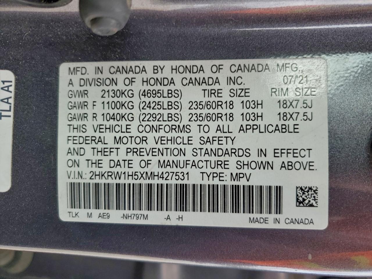 Honda Crv Ex Image 13