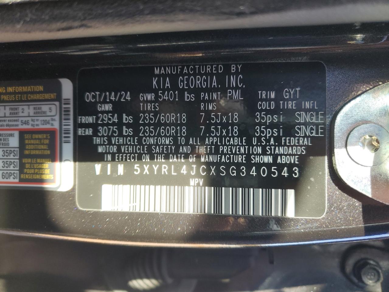 Kia Sorento S Image 13