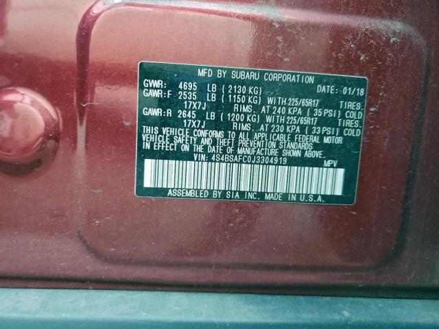 Subaru Outback 2.5i Premium Image 9