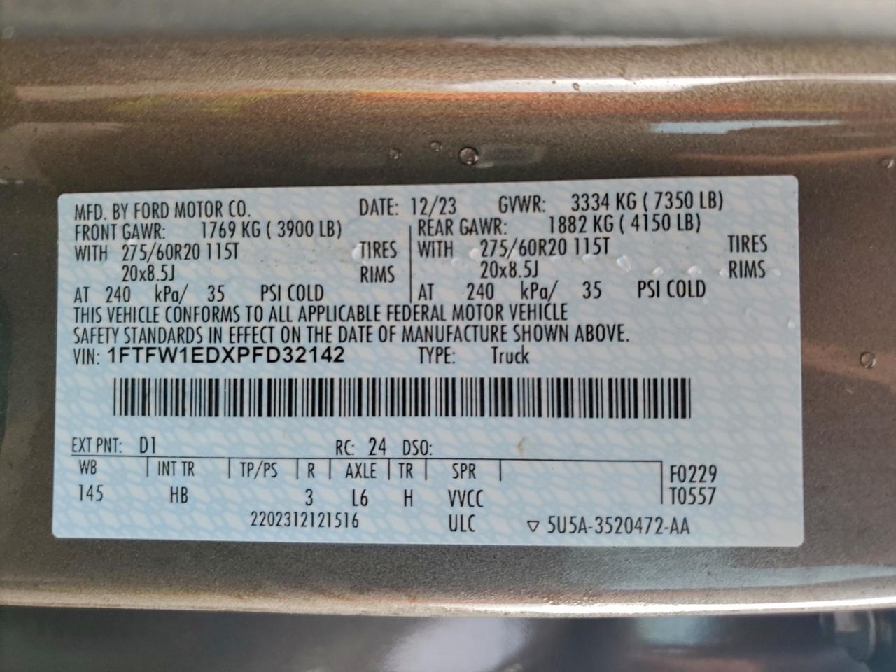 Ford F-150 Supercrew Image 3