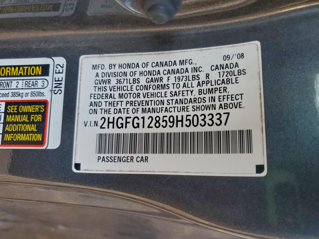 Honda Civic Ex Image 12