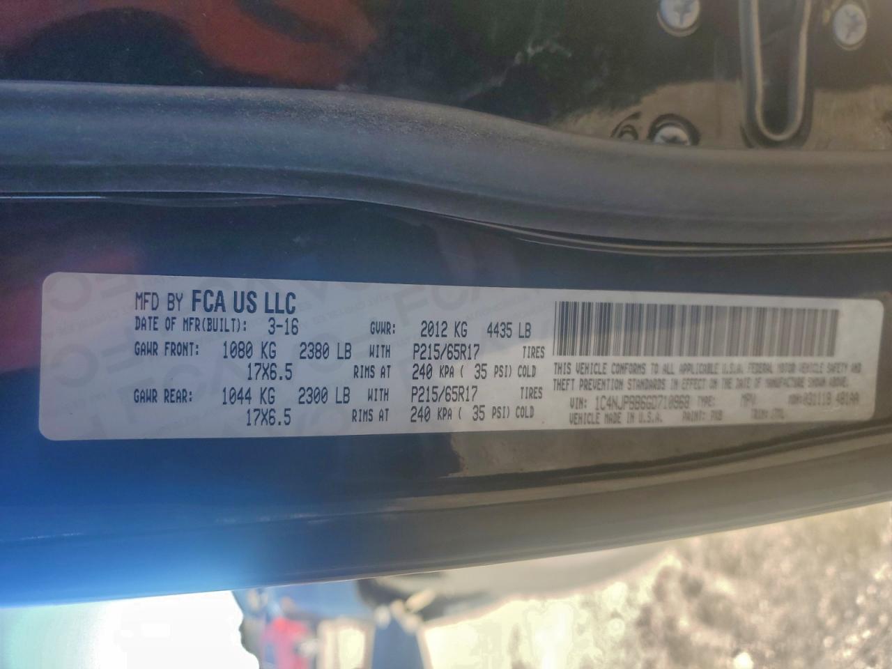 Jeep Patriot Sport Image 12