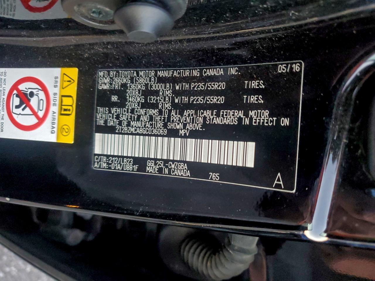 Lexus RX 350 Base Image 11