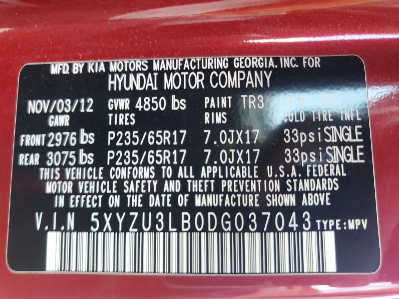 Hyundai SANTA FE Image 3