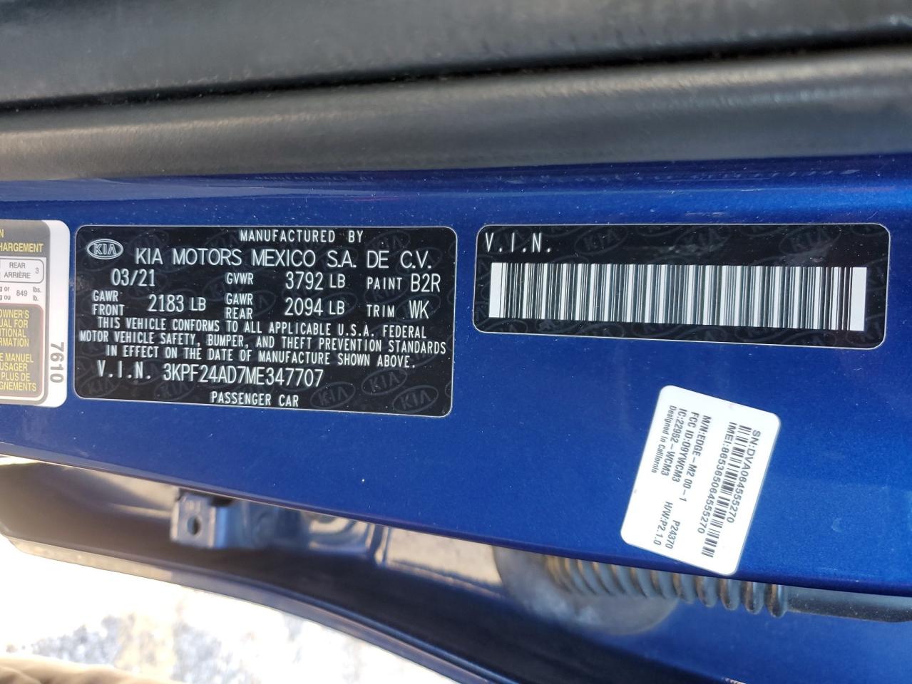 Kia Forte Fe Image 9