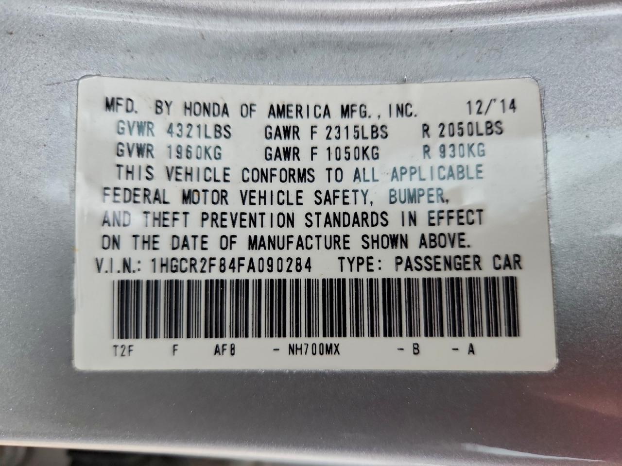 Honda Accord Exl Image 10