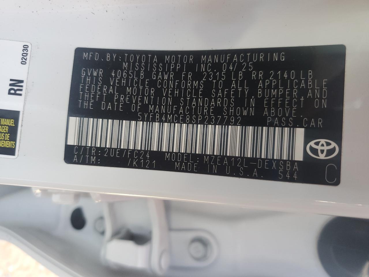 Toyota Corolla Fx Image 6