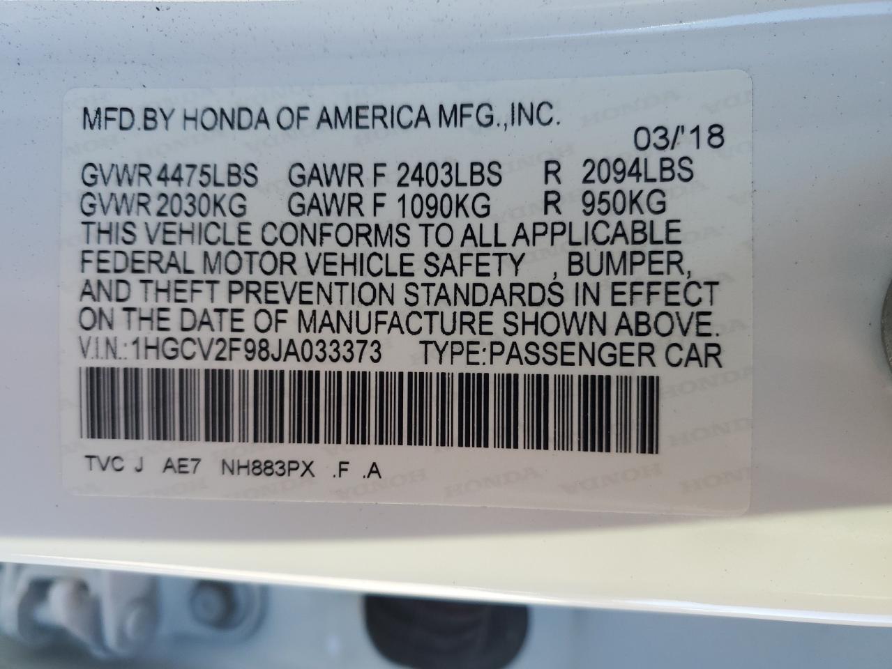 Honda Accord Touring Image 9