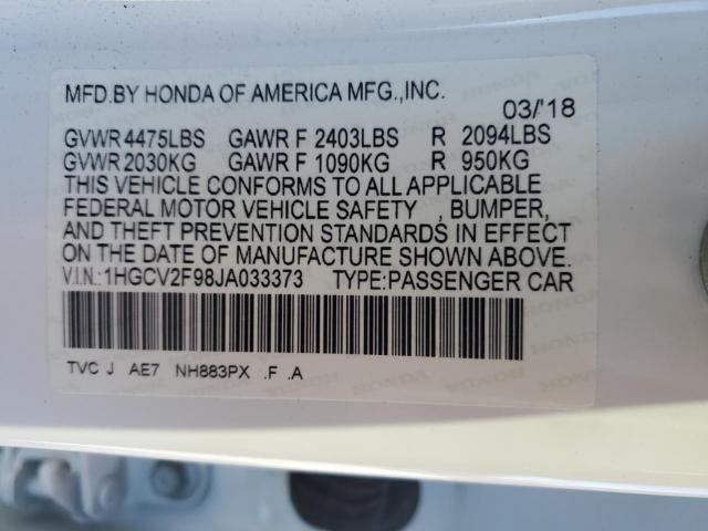 Honda Accord Touring Image 9