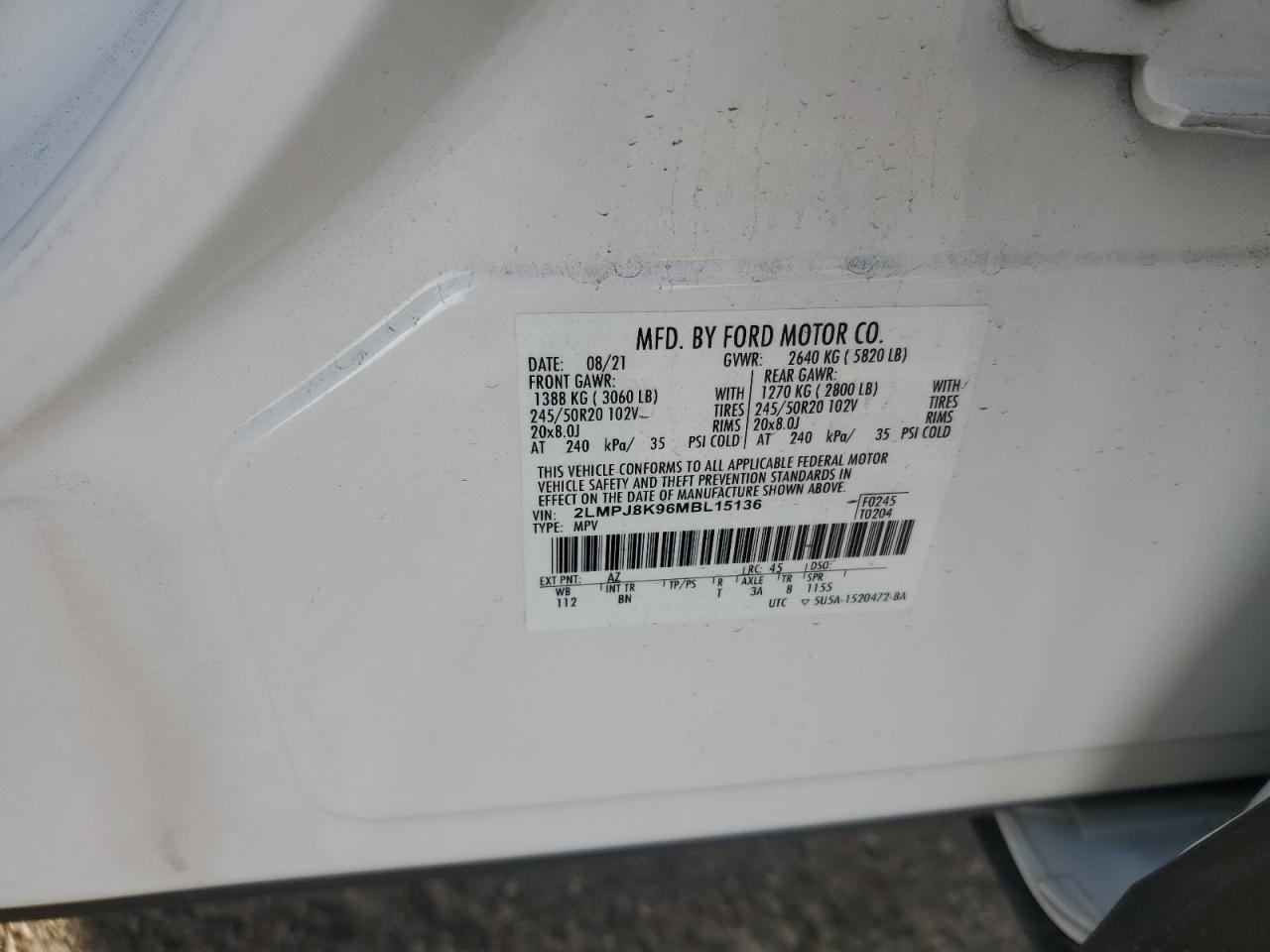 Lincoln Nautilus Reserve Image 13