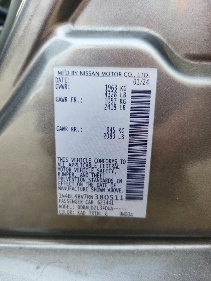 Nissan Altima S Image 9