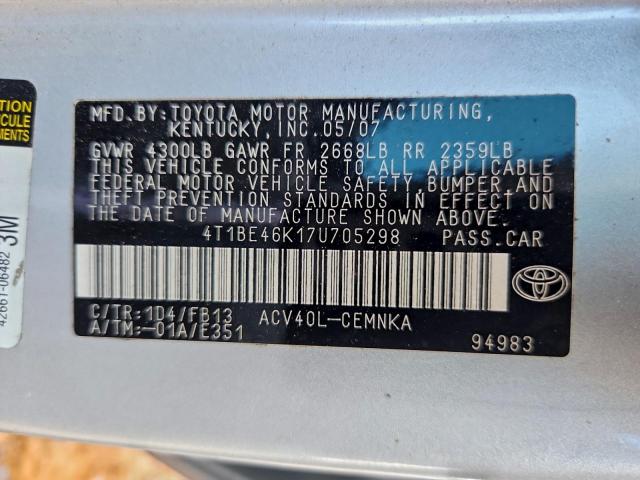 Toyota Camry Ce Image 7