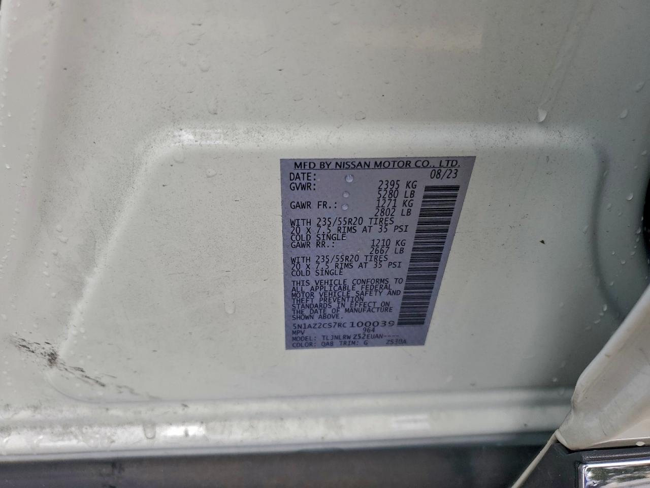 Nissan Murano Sl Image 11