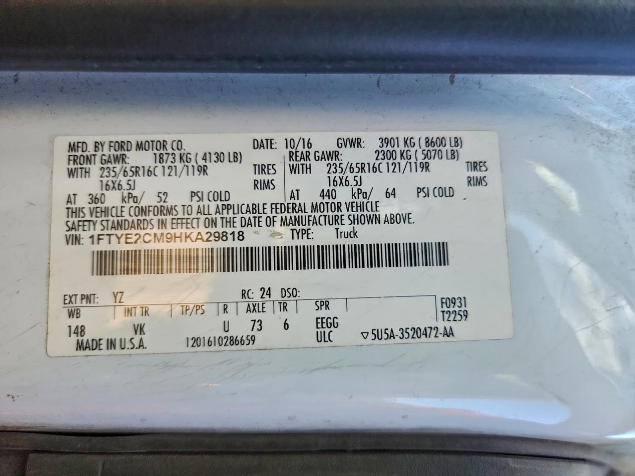 Ford Transit T-150 Image 8