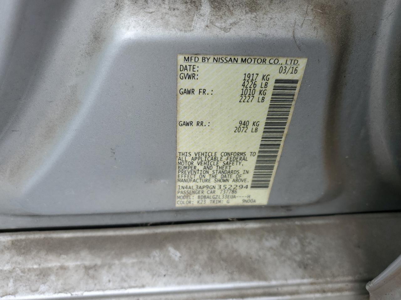 Nissan Altima 2.5 Image 10