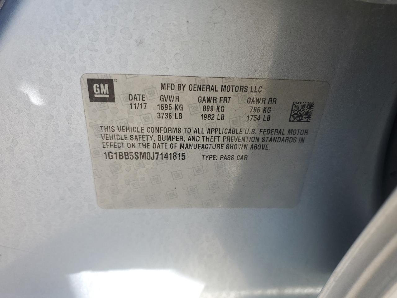 Chevrolet Cruze Ls Image 3