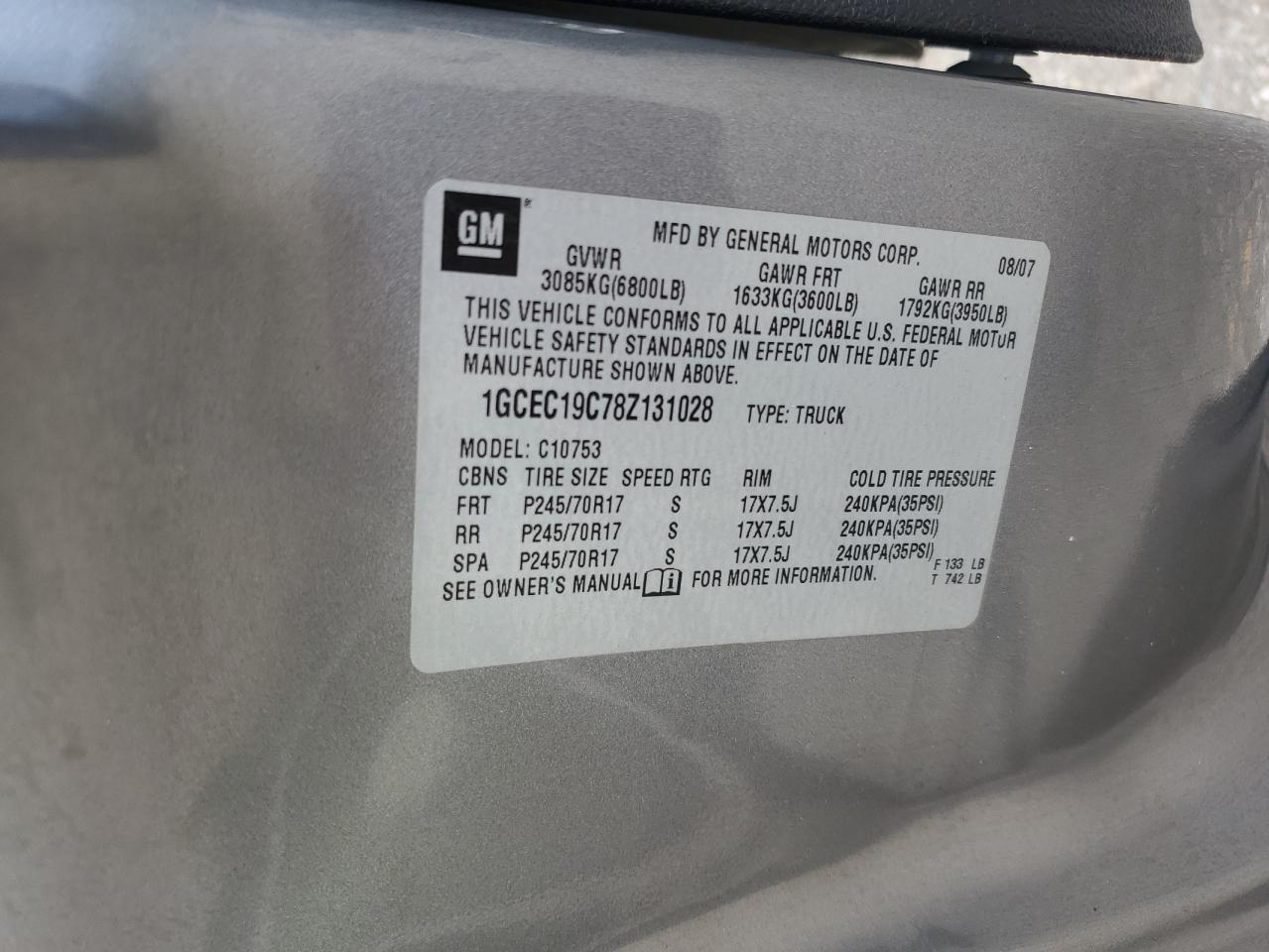 Chevrolet Silverado C1500 Image 8