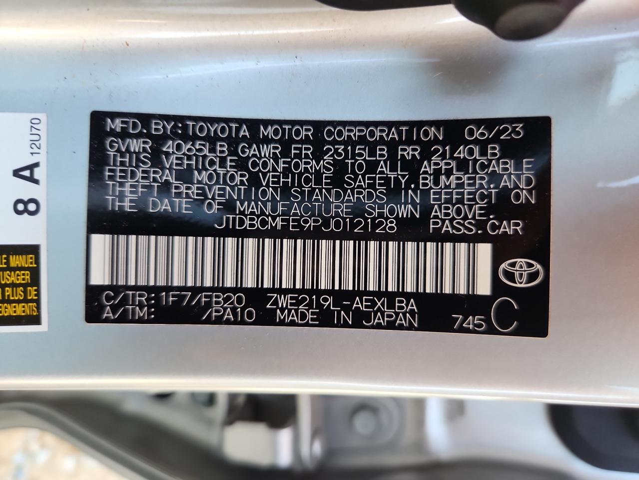 Toyota Corolla Le Image 10